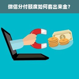 微信分付额度如何套出来金？