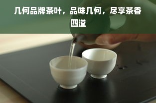 几何品牌茶叶，品味几何，尽享茶香四溢