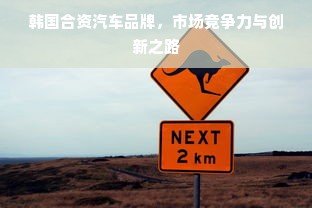 韩国合资汽车品牌，市场竞争力与创新之路