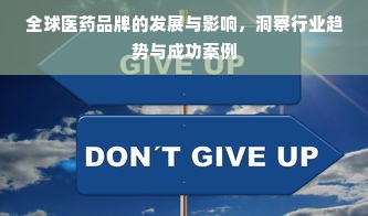 全球医药品牌的发展与影响，洞察行业趋势与成功案例