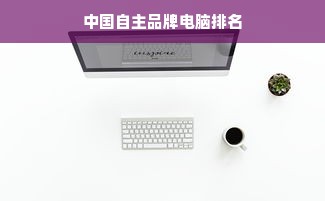 中国自主品牌电脑排名