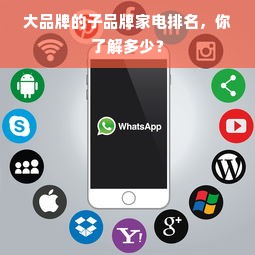 大品牌的子品牌家电排名，你了解多少？