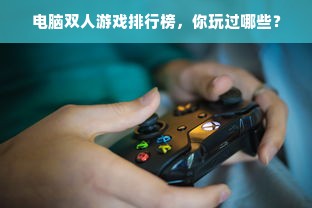 电脑双人游戏排行榜，你玩过哪些？