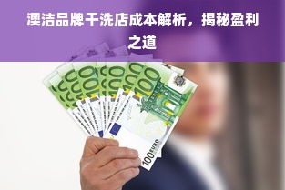 澳洁品牌干洗店成本解析，揭秘盈利之道