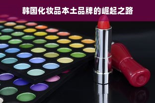 韩国化妆品本土品牌的崛起之路