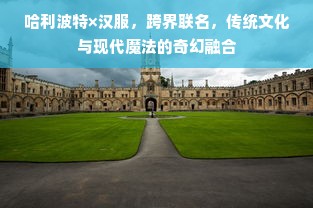哈利波特×汉服，跨界联名，传统文化与现代魔法的奇幻融合