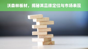 沃森林板材，揭秘其品牌定位与市场表现