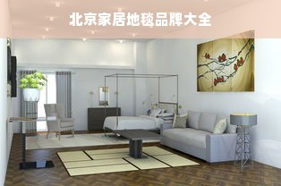 北京家居地毯品牌大全