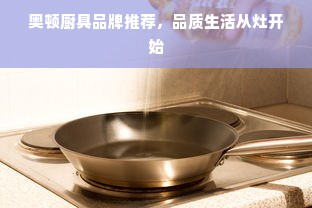 奥顿厨具品牌推荐，品质生活从灶开始