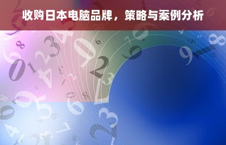 收购日本电脑品牌，策略与案例分析