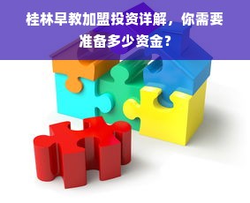 桂林早教加盟投资详解，你需要准备多少资金？
