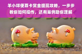 羊小咩便荔卡赏金提现攻略，一步步教你如何操作，还有案例助你理解