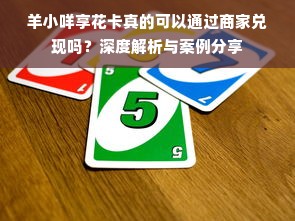 羊小咩享花卡真的可以通过商家兑现吗？深度解析与案例分享