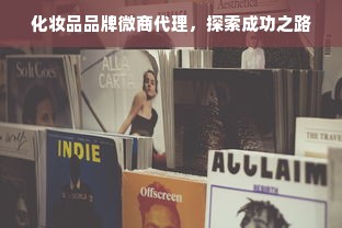 化妆品品牌微商代理，探索成功之路