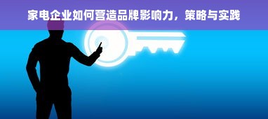 家电企业如何营造品牌影响力，策略与实践