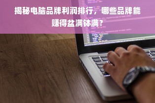 揭秘电脑品牌利润排行，哪些品牌能赚得盆满钵满？