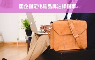 国企指定电脑品牌选择指南