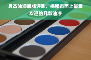 贝杰油漆品牌评测，揭秘市面上最受欢迎的几款油漆
