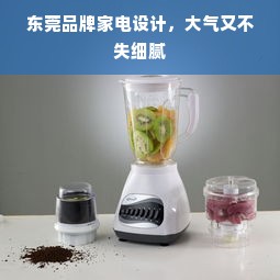 东莞品牌家电设计，大气又不失细腻