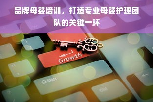 品牌母婴培训，打造专业母婴护理团队的关键一环