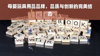 母婴玩具用品品牌，品质与创新的完美结合