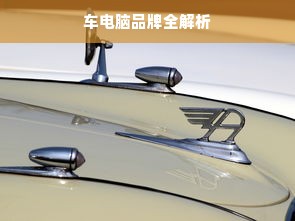 车电脑品牌全解析