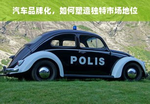 汽车品牌化，如何塑造独特市场地位