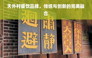 天外村餐饮品牌，传统与创新的完美融合