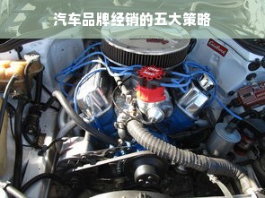汽车品牌经销的五大策略