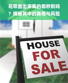 花呗套出来真的能秒到吗？揭秘其中的真相与风险