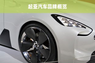 起亚汽车品牌概览