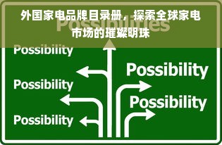 外国家电品牌目录册，探索全球家电市场的璀璨明珠