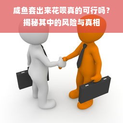 咸鱼套出来花呗真的可行吗？揭秘其中的风险与真相