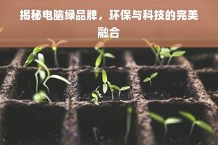 揭秘电脑绿品牌，环保与科技的完美融合