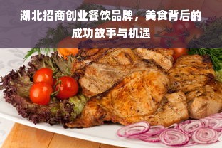 湖北招商创业餐饮品牌，美食背后的成功故事与机遇