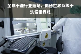 全球干洗行业翘楚，揭秘世界顶级干洗设备品牌