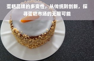 蛋糕品牌的多变性，从传统到创新，探寻蛋糕市场的无限可能