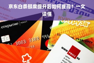 京东白条额度提升后如何提现？一文读懂