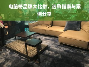 电脑椅品牌大比拼，选购指南与案例分享