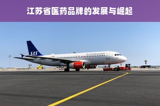 江苏省医药品牌的发展与崛起