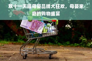 双十一天猫母婴品牌大狂欢，母婴家庭的购物盛宴