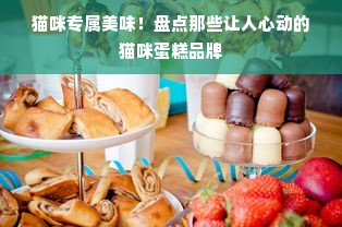 猫咪专属美味！盘点那些让人心动的猫咪蛋糕品牌