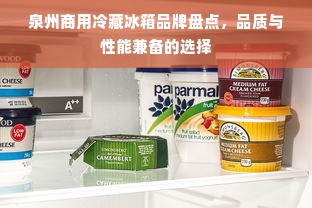 泉州商用冷藏冰箱品牌盘点，品质与性能兼备的选择