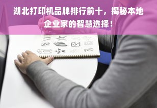湖北打印机品牌排行前十，揭秘本地企业家的智慧选择！