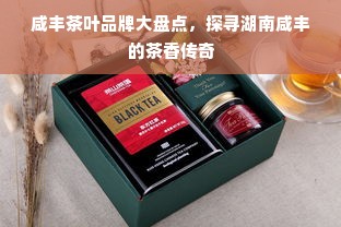咸丰茶叶品牌大盘点，探寻湖南咸丰的茶香传奇