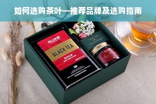 如何选购茶叶—推荐品牌及选购指南