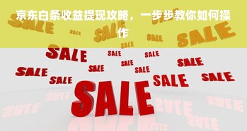 京东白条收益提现攻略，一步步教你如何操作