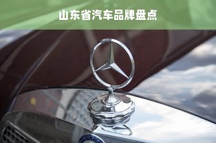 山东省汽车品牌盘点
