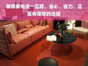 装修家电统一品牌，省心、省力、品质有保障的选择