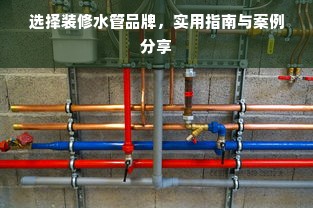 选择装修水管品牌，实用指南与案例分享